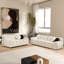 Causeuse rembourrée 64,96 po Kieayla-1264229522