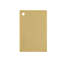 Elegant Kitchen and Bath Metal Finish Sample in Satin Gold