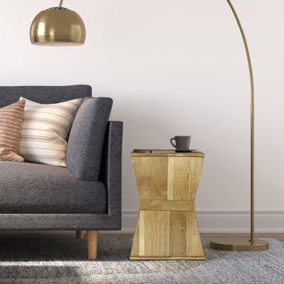Westfield Solid Wood Block End Table