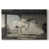 Toile naturelle avec cadre flottant