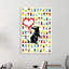 Retro Rat by Banksy - Wrapped Canvas Print-1173135341