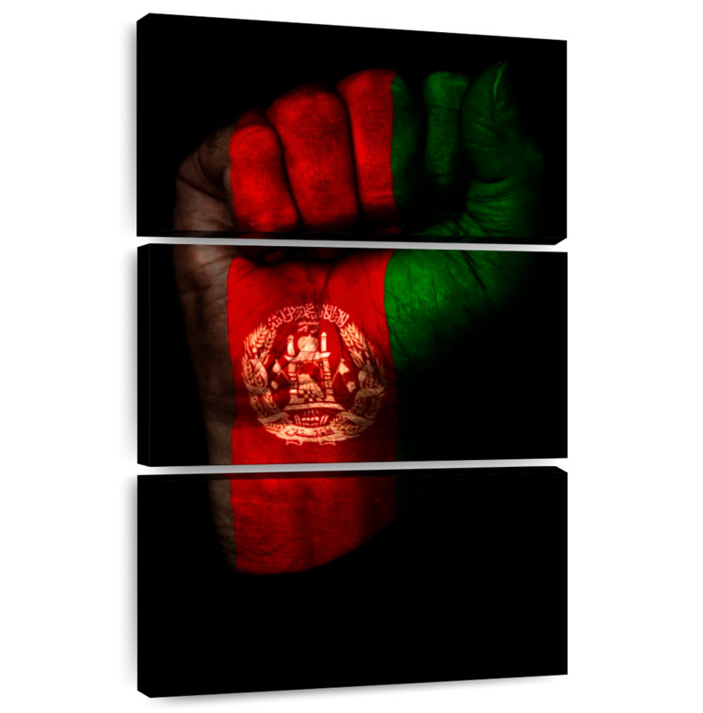 Borges Afghanistan Flag On Fist