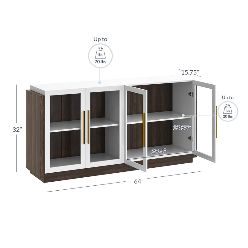 Buffet 64 po Jamesly, Blanc
