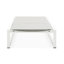 Chaise longue d'extérieur réglable à 5 niveaux, structure et filet en aluminium, conception ergonomique confortable, support de poids de 400 lb, convient au salon de plage avec patio idéal, bord de piscine, jardin, plage