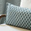 Hutton Down Blend Blue Rectangular Throw Cushion