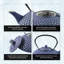 Buckingham Cast Iron Hobnail Teapot - Blue Pimple Pattern-69856280