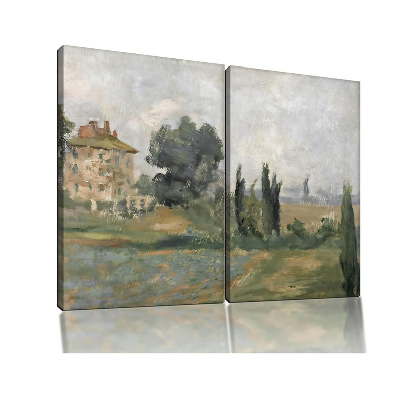 2 Piece Wrapped Canvas Print