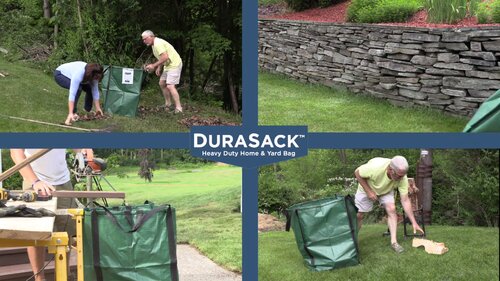 DuraSack Heavy Duty Builder's Bag 200-Gallons White Outdoor