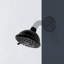 3-Spray Patterns With 1.75 GPM 3.94 In. Wall Mount Fixed Shower Head With High-Pressure In Matte Black