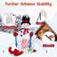 Décoration de fête gonflable bonhomme de neige de Noël 6 pi avec lumières DEL gonflables