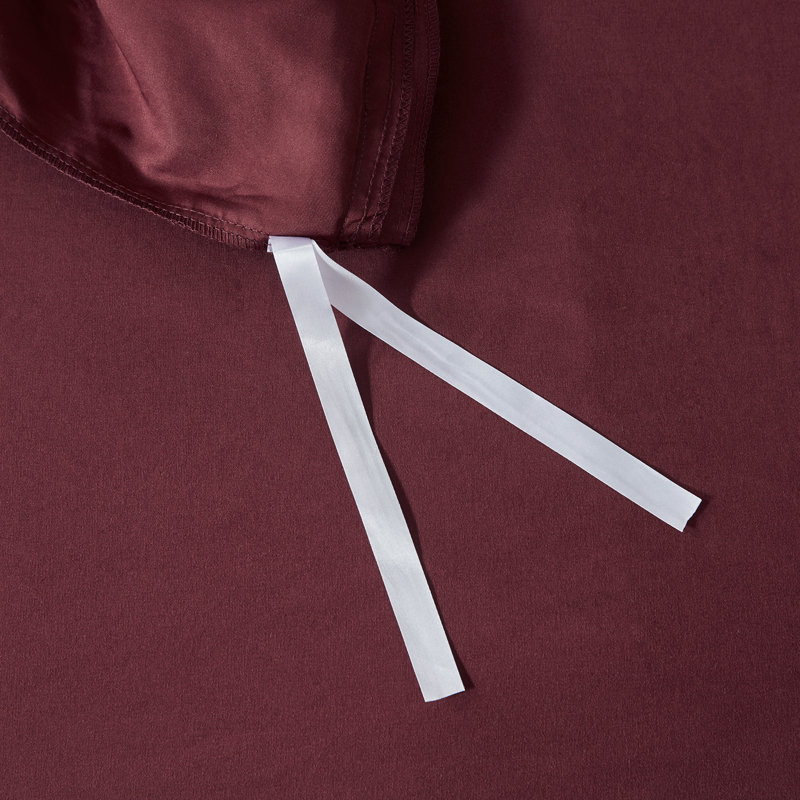 Ensemble de housse de couette en microfibre de couleur unie - Ensemble de literie de style simple pour toutes les saisons