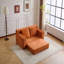 Canapé-lit, canapé-lit confortable à assise profonde, petit canapé en velours côtelé moderne pour la chambre à coucher du salon, coussin réversible avec coussins-1731340879