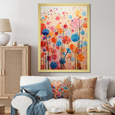 Fusion colorée et vibrante - Collages abstraits, impressions sur toile