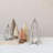 Compact Metal Tree Shaped Tealight Holder
