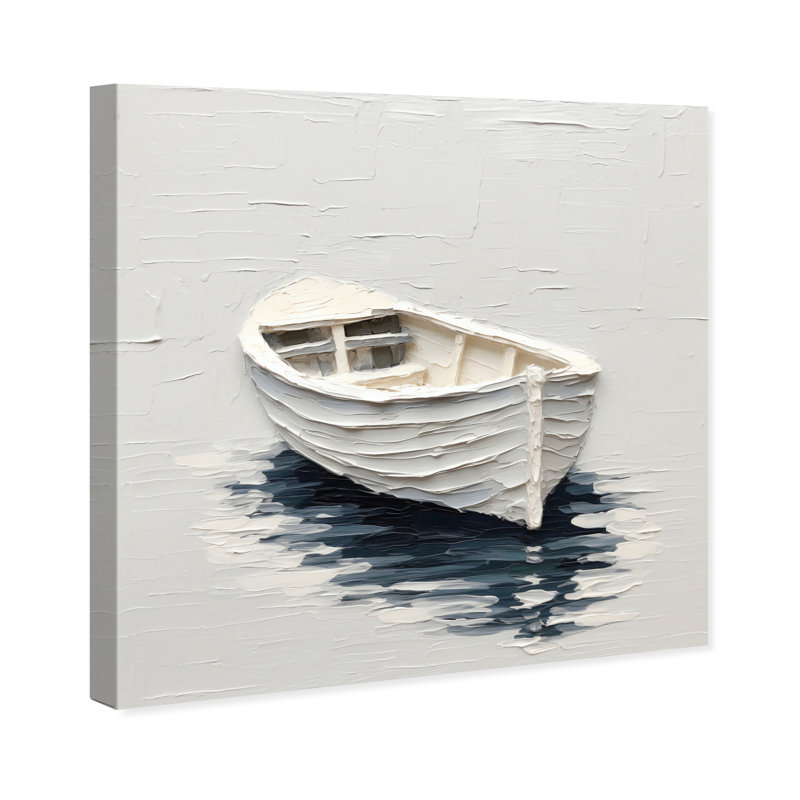 " Rowing Boat II ", 30" H x 30" W x 0.8" D