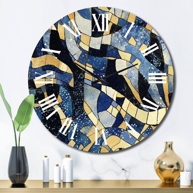 Horloge murale en métal, Grand