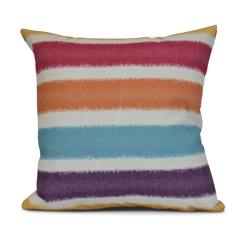 Housse de coussin et insert Sail, Sun, and Fun, Jaune, H 20 po x l 20 po x P 3 po
