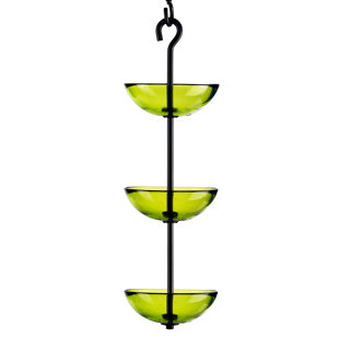 Glass Hanging Decorative Bird Feeder