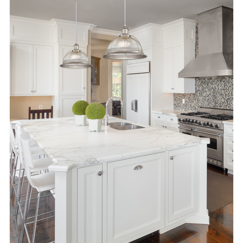 Ashtabula 1 - Light Silver Single Pendant