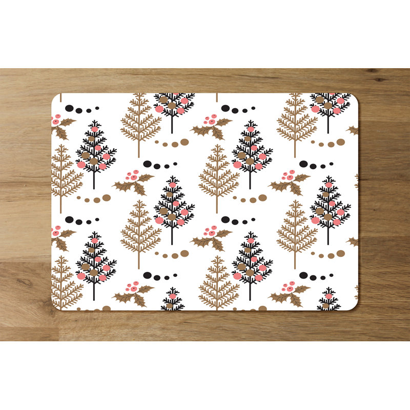 Hinojosa Wood Rectangle Placemat