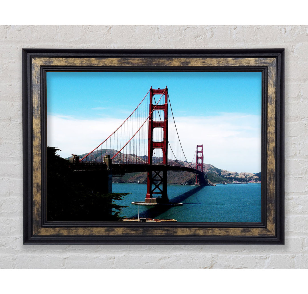 Golden Gate Bridge in der Ferne - Druck