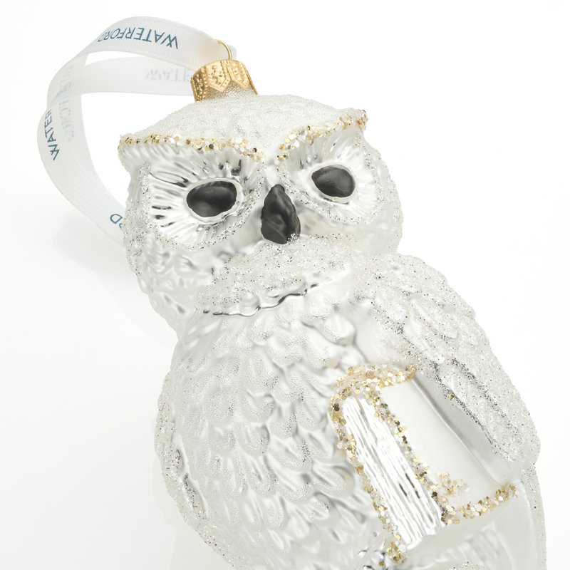 Waterford Holiday Heirlooms Owl Ornament