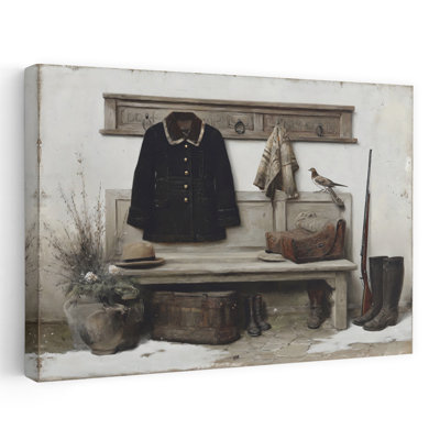 «Hunting Essentials Abstract», reproduction d'art mural contemporain