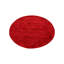Ava Handmade Viscose Silky Solid Soft Red Rug-60827521