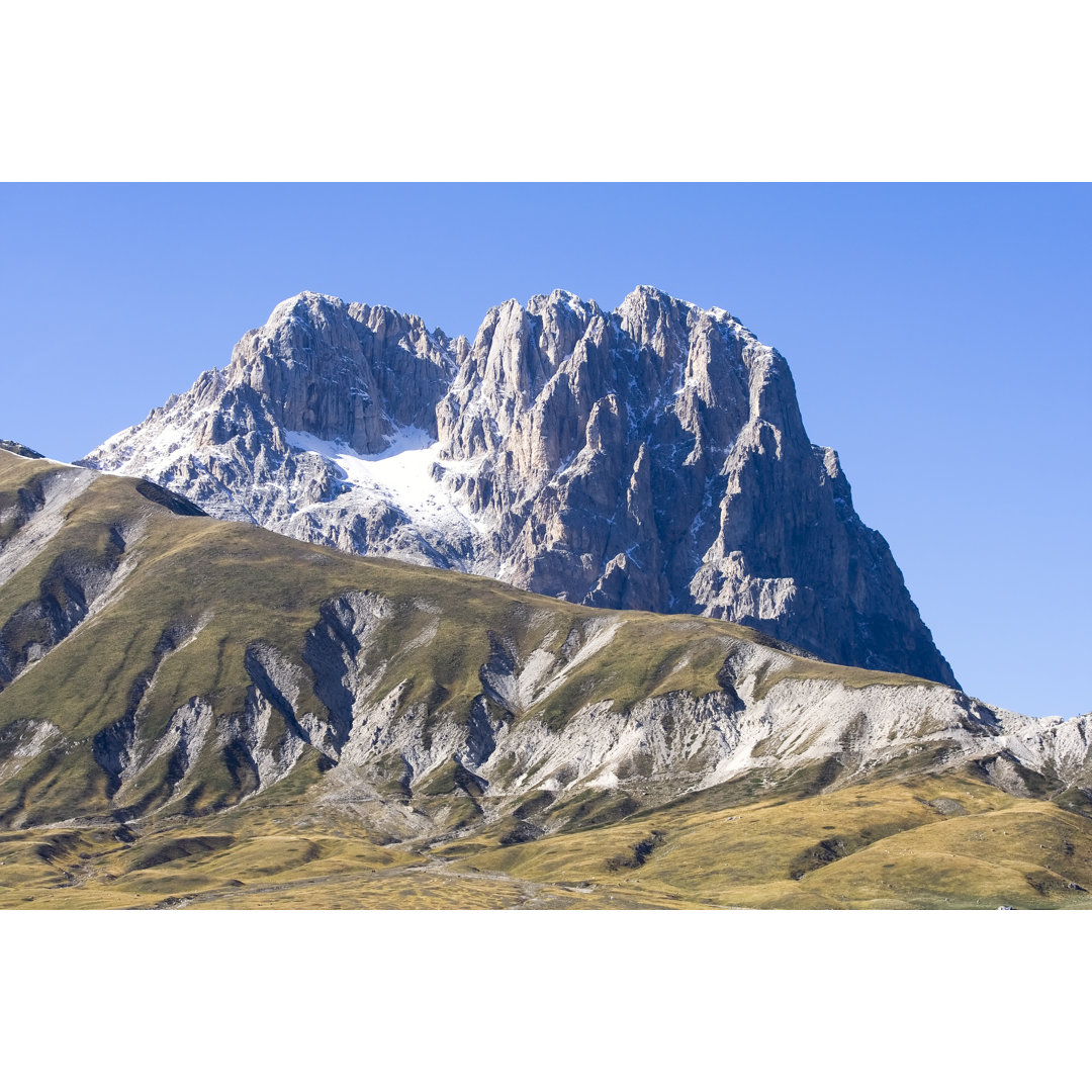 Der Gran Sasso von Gmalandra - Drucken