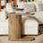 Narrow Fluted C-shaped End Table-1515669009
