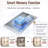 Soft Rounded Frameless Backlit LED Bathroom Vanity Mirror, Dimmable, Anti-Fog, 3 Color Temperatures, Tempered Glass, UL/ETL Certified-629434347