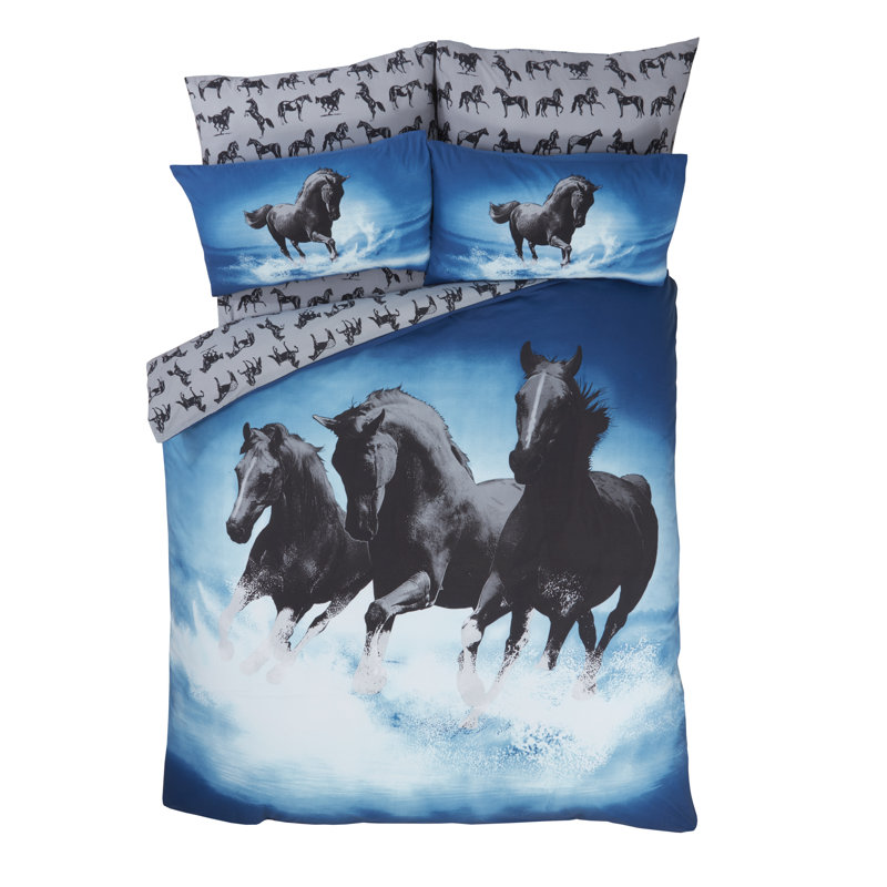 WILD SPIRIT Aguiluz Duvet Cover Set, King Duvet Cover + 2 Standard Pillowcases