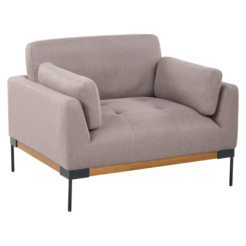 SKAVEN 3 - Piece Living Room Set, Taupe Polyester