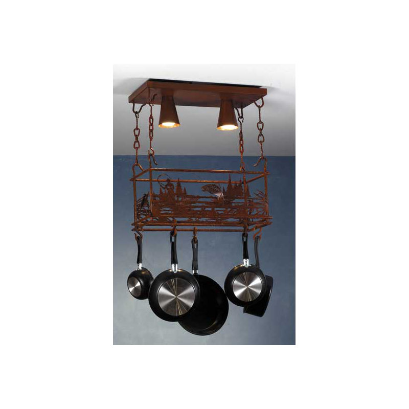 Fly Fishing Creek Pot Rack