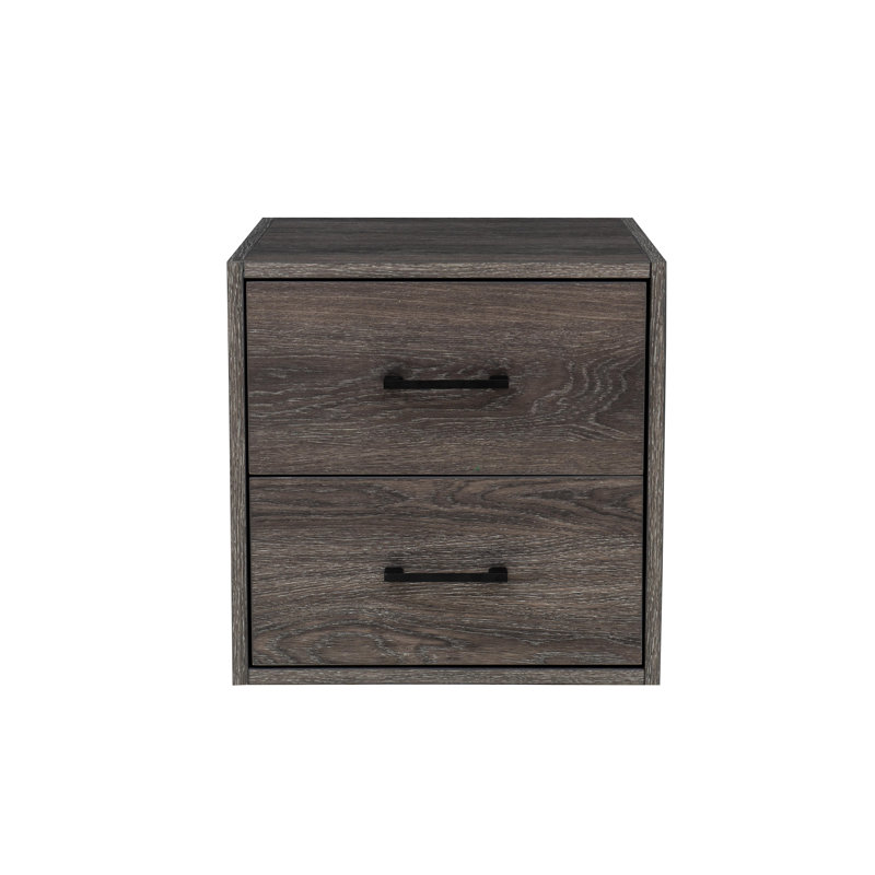 Quub 15.75'' Wide 2 - Drawer Storage Cabinet