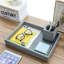 Marble Stackable Desk Organiser Set