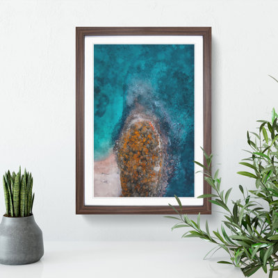 Shelly Beach in Australia - Picture Frame Graphic Art