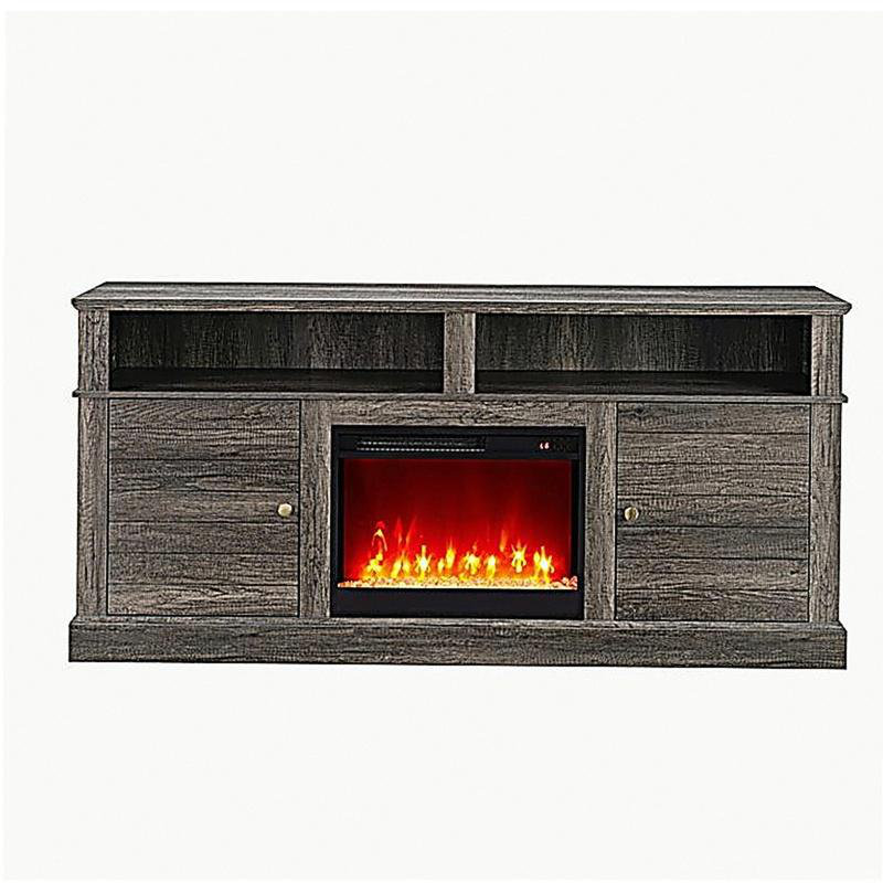 Console avec foyer et chauffage Iris