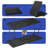 Sleek 6ft Folding Picnic Table with Black Tabletop
