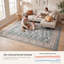 Tapis Thicket moderne à rayures effet pinceau, coloris turquoise, beige, gris, brun et blanc, lavable à la machine, antidérapant, à poils courts, idéal pour l'intérieur et l'extérieur, adapté aux animaux domestiques, pour salon, chambre, salle à manger, entrée, couloir, bureau.-955336376