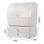 White Elegant Style Makeup Storage Box
