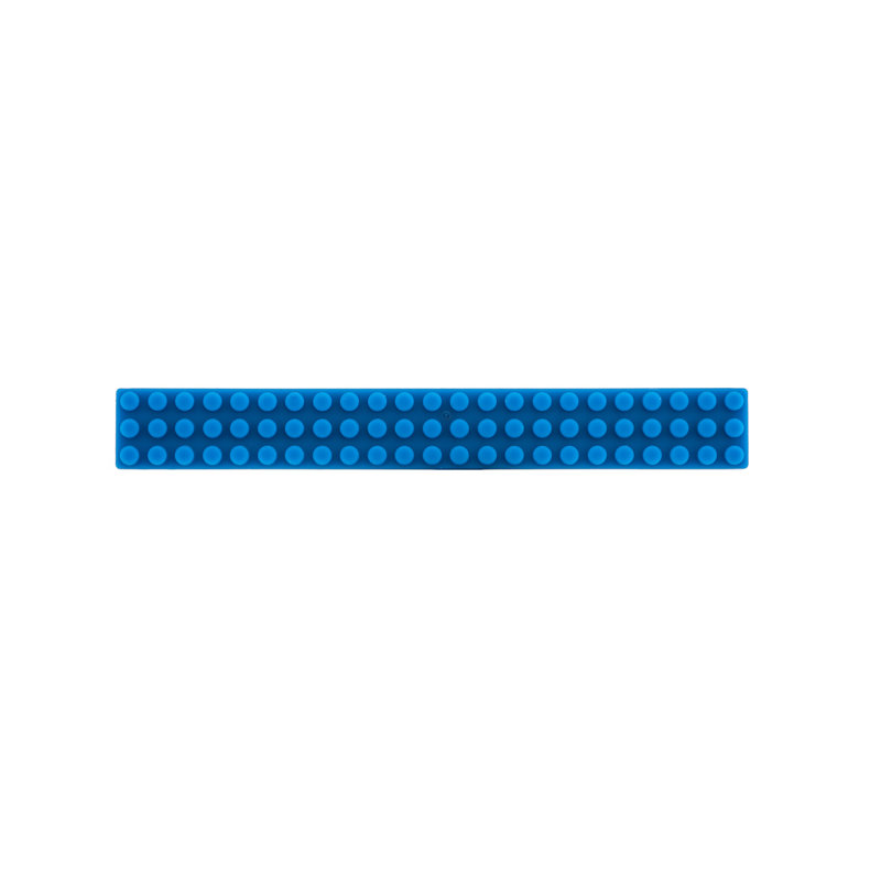 Poignée d’appareil centrale 3 3/4" en plastique, Bleu