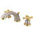 Brushed Nickel/Polished Brass is out of stock