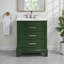 Goleta 30'' Single Bathroom Vanity with Marble Top-56554962