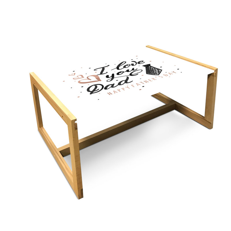 Kailee Sled Coffee Table, 40cm H x 91cm W x 62cm D