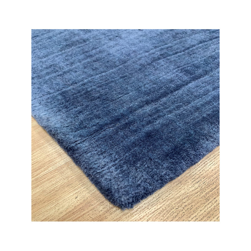 Wool Hand Knotted Area Rug, 1.50m x 0.90m