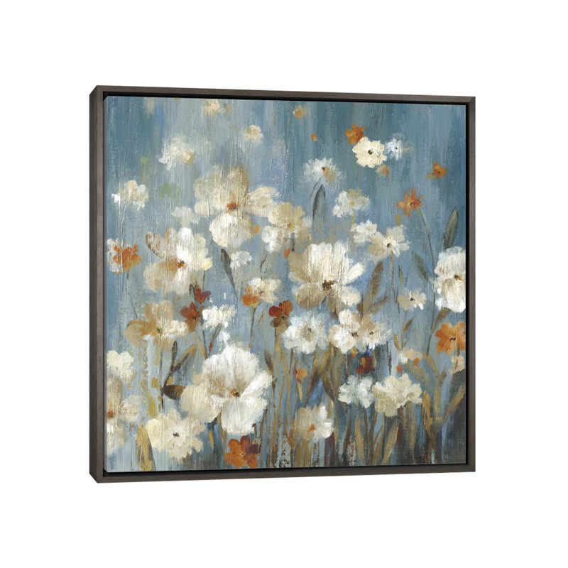 «Sweet Escape», reproduction sur toile, H 26 po x l 26 po x P 1,5 po, Pas de tapis, Encadrement en bois foncé rustique