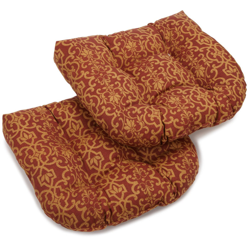 Outdoor 5'' Seat Cushion, Vanya Paprika