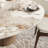 Amberly Luxurious Round Dining Table | Travertine & Stone Top With Solid Wood Base – Modern Design For Home & Entertaining-1414068243-1414068246