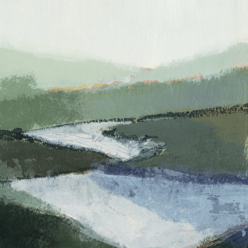 Riverbend Landscape II, H 12 po x l 12 po